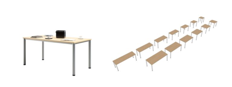 univerzální stoly BTU